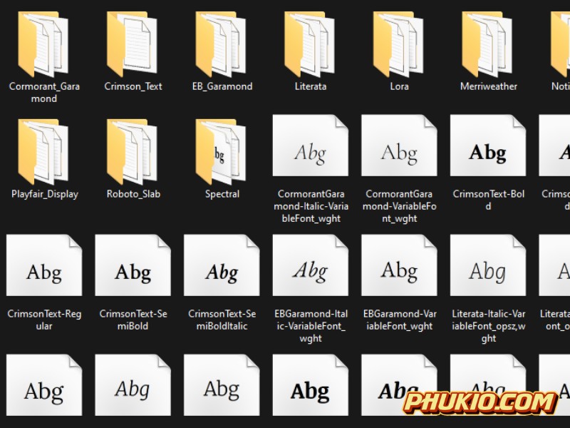 Top 15 Font Serif (Có Chân) Tiếng Việt Thanh Lịch, Sang Trọng Nhất 1 Font Serif (Có Chân) Tiếng Việt